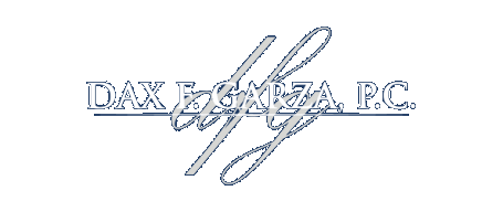 DAX F. GARZA, P.C. Spanish footer logo