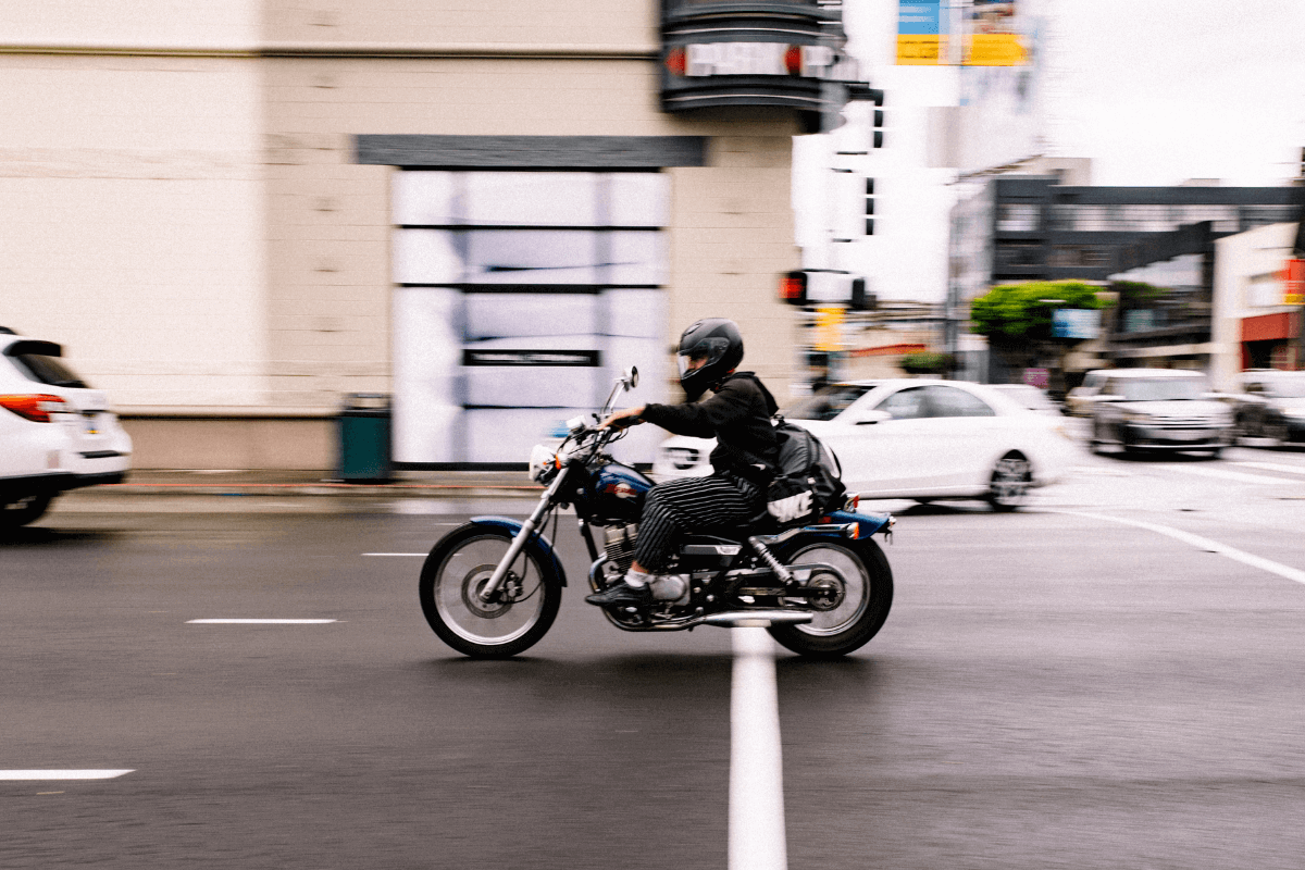 causes of motorcycle crashes