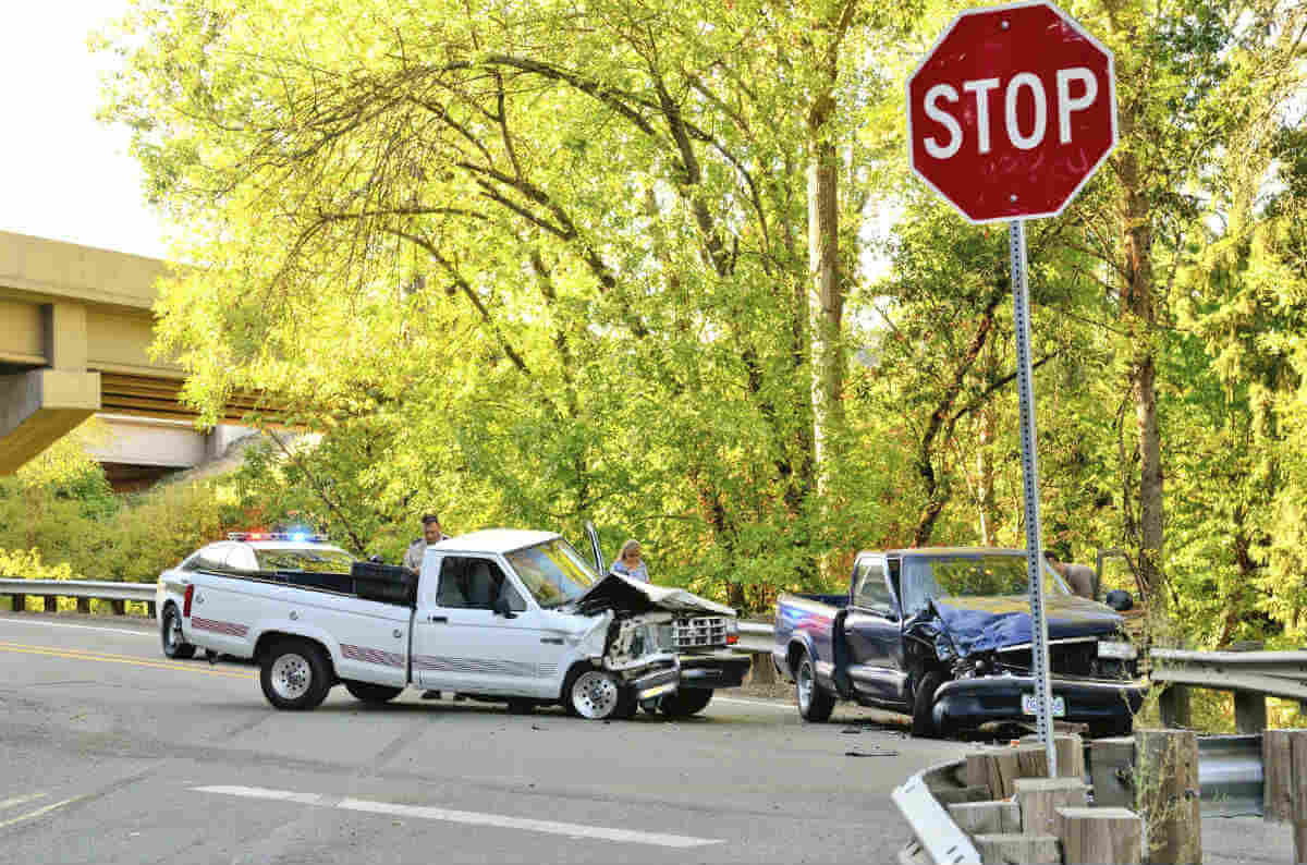 Stop Sign Accident