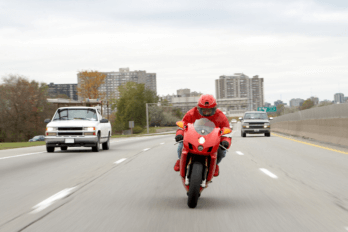High-Speed Motorcycle Accidents