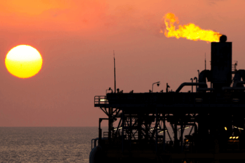 oil rig explosions gas flare